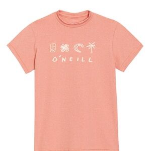 O’Neill Girls' Hybrid Short Sleeve UPF 50 Surf Shirt